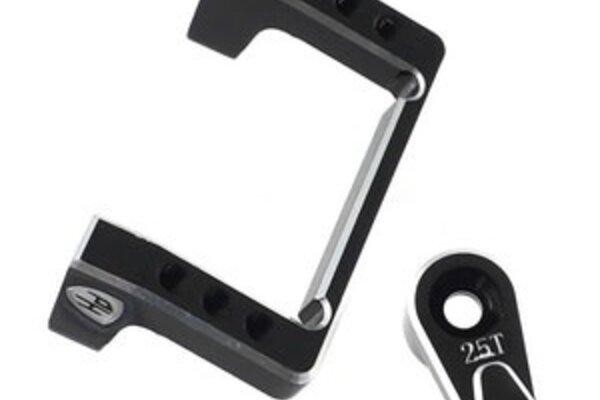 Powerhobby PHB6126  Aluminum Servo Mount with Horn, for Losi Mini B/T, Fits 59mg Servo