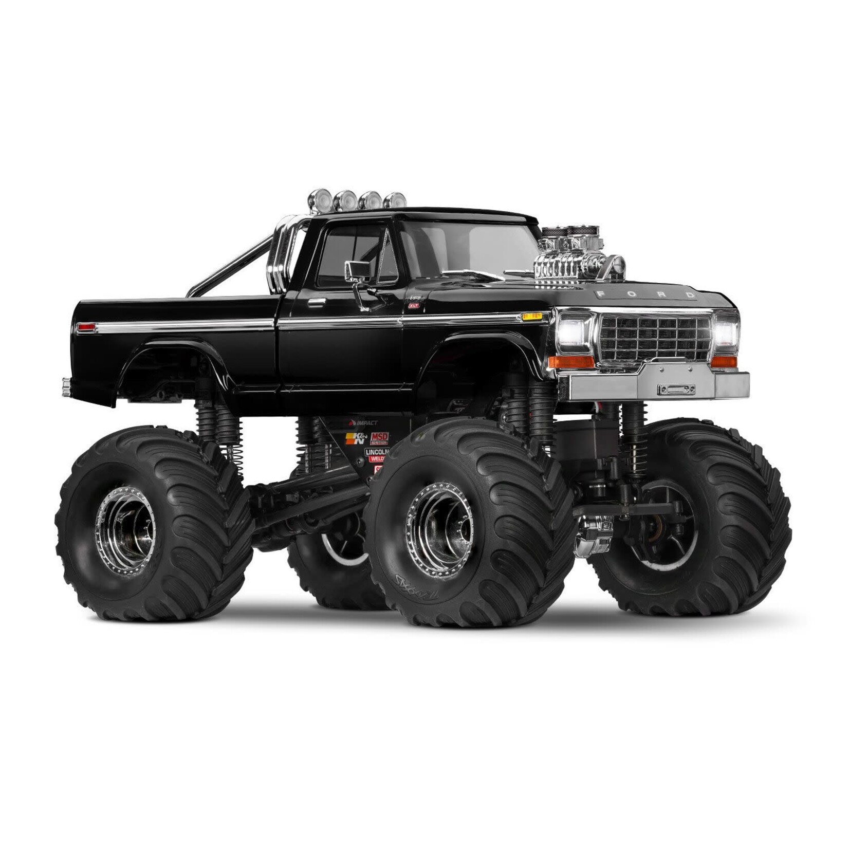 Traxxas 98044-1-BLACK  TRX-4MT Ford F-150 Monster Truck