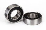 Traxxas 5117A Ball bearings, black rubber sealed (6x12x4mm) (2)