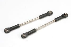 Traxxas 5538 Turnbuckles, toe-links, 61mm (front or rear) (2) (assembled with rod ends and hollow balls)