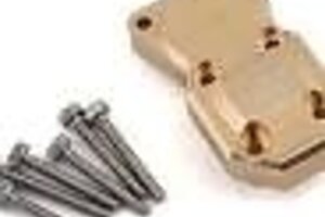 Hot Racing HRASXTF12CH  Hot Racing Axial SCX24 Brass Diff Cover (9g)