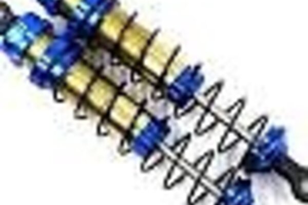 Yeah Racing YEA-TRSL-017BU  Yeah Racing Aluminum Big Bore Shocks for Traxxas Slash/Stampede/Bandit (Blue) (2)