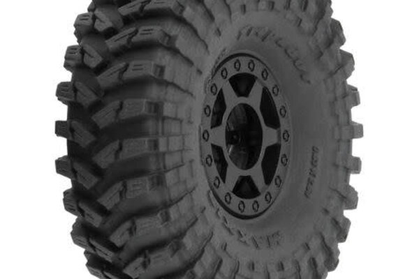 Proline Racing PRO1022510  1/24 Maxxis Trepador F/R 1.0" Tires MTD 7mm Black Holcomb (4)