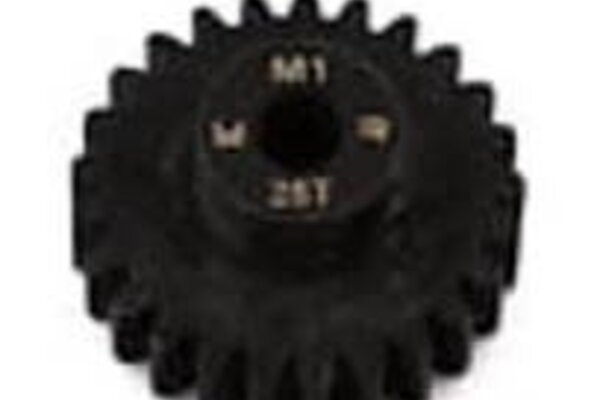 Hot Racing YEA-MG-10015   Yeah Racing Hardened Steel Mod 1 Pinion Gear (5mm Bore) (25T)