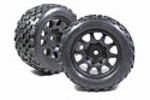 Powerhobby PHBPHT3275ARRMA  Scorpion XL Belted Tires Viper Wheels Arrma Kraton Outcast 8S