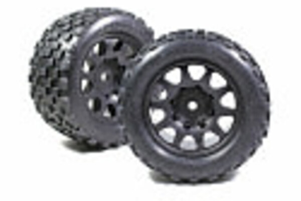 Powerhobby PHBPHT3275ARRMA  Scorpion XL Belted Tires Viper Wheels Arrma Kraton Outcast 8S