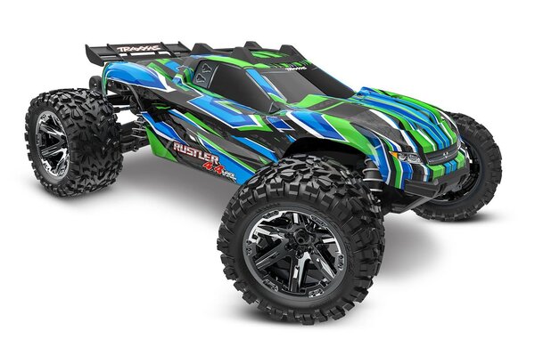 Traxxas 67376-4  Rustler 4X4 VXL 1/10 scale 4X4 stadium truck
