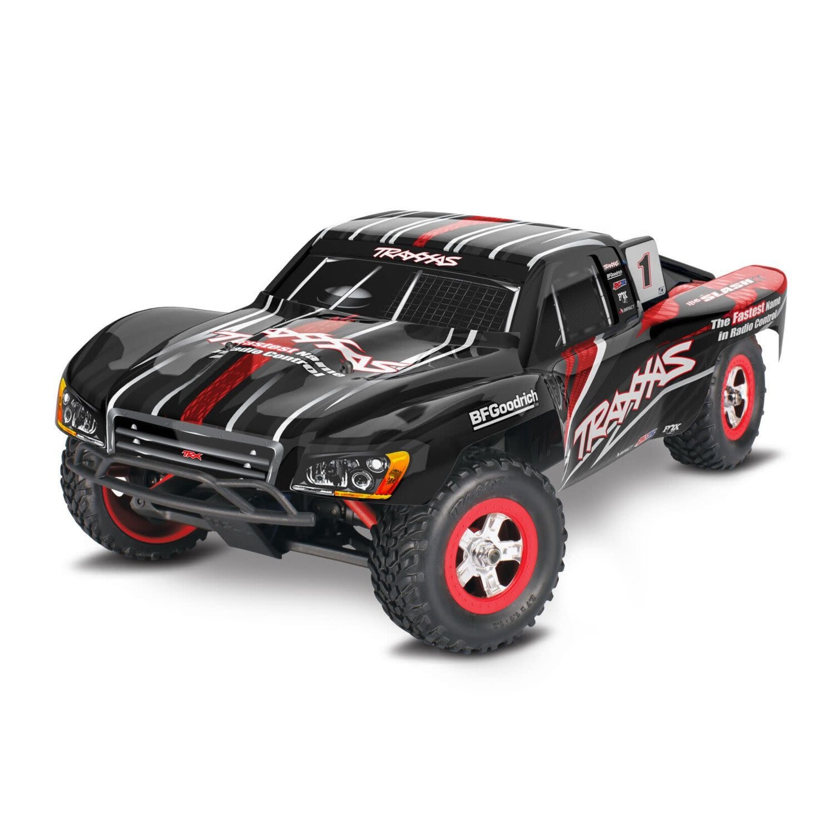 Traxxas 70054-8-BLK   1/16 Scale Slash: 4X4 Short Course Truck w/USB-C