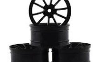 MST MXS-832068BK  MST GTR Wheel Set (Black) (4) (+9 Offset) MST MXS-832068BK  MST GTR Wheel Set (Black) (4) (+9 Offset)