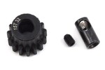 Protek RC PTK-8058  ProTek RC Steel 32P Pinion Gear w/3.17mm Reducer Sleeve (Mod .8) (5mm Bore) (15T)