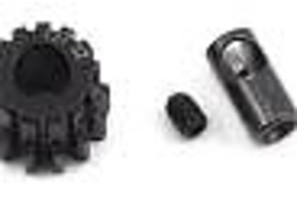 Protek RC PTK-8056   ProTek RC Steel 32P Pinion Gear w/3.17mm Reducer Sleeve (Mod .8) (5mm Bore) (13T)