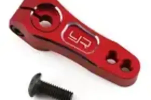 Yeah Racing YEA-YA-0574RD  Yeah Racing Aluminum Clamping Servo Horn (Red) (25T)