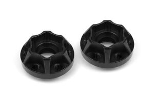 Vanquish Products VPS07112  Vanquish Products SLW Hex Hub Set (Black) (2) (350)