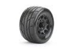 Powerhobby PHB2804CBMSGNB  Powerhobby 1/10 2.8 MT Super Sonic Belted Tires (2) with Removable Hex Wheels