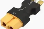 Powerhobby PHB6249  POWERHOBBY DEANS MALE TO XT60 FEMALE BATTERY ADAPTER.