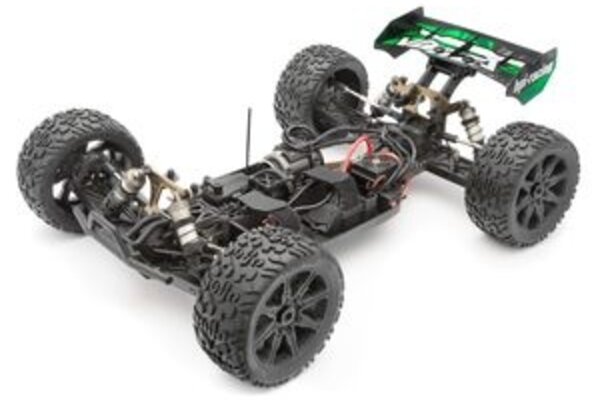 HPI Racing HPI160182	Vorza S Flux Truggy, 1/8 Scale 4WD RTR Brushless w/2.4GHz Radio System, Green
