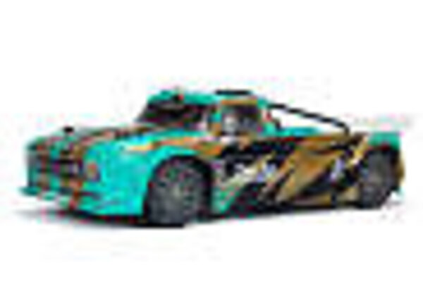 ARRMA ARA4215V3T2  1/8 INFRACTION 4WD MEGA Resto-Mod Truck RTR, Teal/Bronze