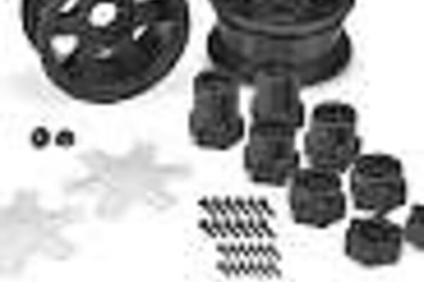 J Concepts JCO3379B  Dragon - 2.6" mega truck wheel