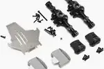 Yeah Racing YEA-TRX4-S02  Yeah Racing Traxxas TRX-4 Full Metal Front & Rear Axle Housing Set