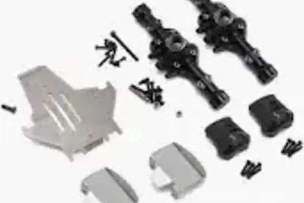 Yeah Racing YEA-TRX4-S02  Yeah Racing Traxxas TRX-4 Full Metal Front & Rear Axle Housing Set