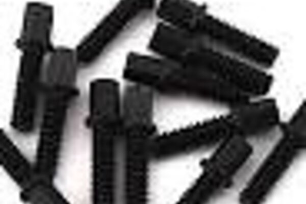 Vanquish Products VPS01705   Vanquish Products Scale SLW Hub Screw Kit (Black) (12) (Long)