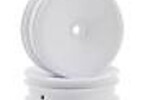 Team Associated ASC9690  2WD Front Wheels, 2.2 in, 12 mm Hex, White