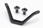 Traxxas 6715 Body mount (1)/ body mount post (2) (front)