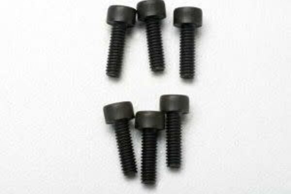 Traxxas 3965 Screws, 2.5x8mm cap-head machine (6)