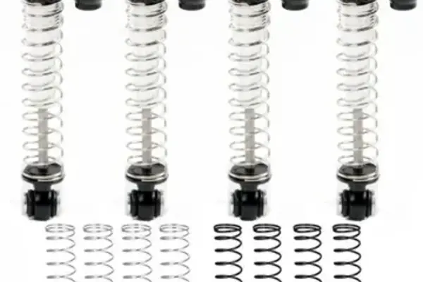 Powerhobby Axial SCX24 Aluminum Threaded Long Travel Shocks 48mm Micro Crawler