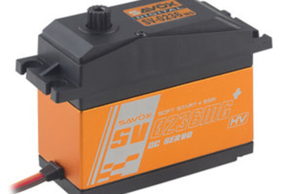 SAVOX SAVSV0236MGP  High Voltage 1/5 Scale Servo 0.17sec / 555.5oz @ 7.4V