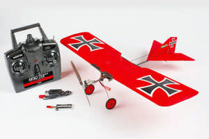 Rage R/C RGRA1119  Vintage Stick X4 Micro RTF Airplane with PASS (Pilot Assist Stability Software) System