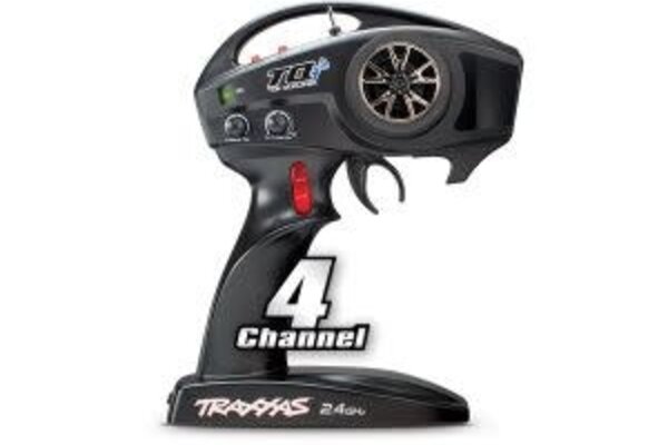 Traxxas 6507R  TQi 2.4 GHz High Output radio system, 4-channel with Traxxas Link™ Wireless Module, TSM (4-ch transmitter, 5-ch micro receiver)