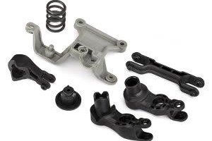 Traxxas 7746 Steering bellcranks/ bellcrank support/servo saver/ servo saver spring/ draglink/ 3x20mm shoulder screws (2)