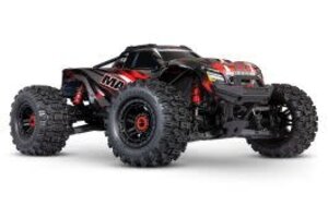 Traxxas 89086-4-RED Maxx®: 1/10 Scale 4WD Brushless Electric Monster Truck with TQi™ Traxxas Link™