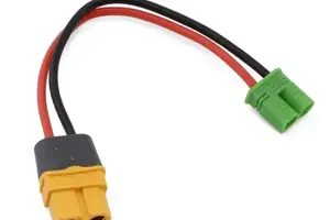 EcoPower ECP-1530  EcoPower XT60 to EC2 Charge Lead (Female XT60 to Male EC2) (4.5") (14AWG)