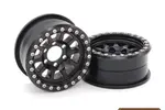Vanquish Products VPS08140  Vanquish Products Battle Born Sierra 1.9" Beadlock Crawler Wheels (Black) (2)