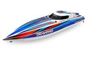 Traxxas 106064-4-BLUE Disruptor 4s Boat