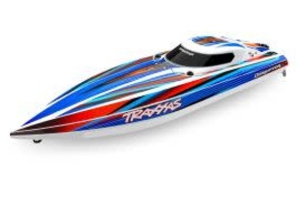 Traxxas 106064-4-BLUE Disruptor 4s Boat