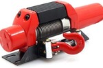 Yeah Racing YEA-YA-0388  Yeah Racing 1/10 Scale Crawler Aluminum Winch (Red) (Type C)