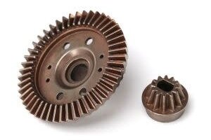 Traxxas 6779 Ring gear, differential/ pinion gear, differential (12/47 ratio) (rear)