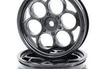 EXCELERATE XCE-0040-LP  eXcelerate Looper Drag Racing Front Wheels (Black) (2) w/12mm Hex