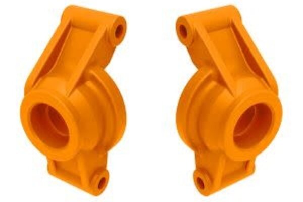 Traxxas 10752-ORNG STUB AXLE CARRIERS