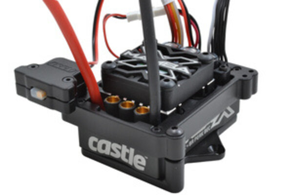 RPM R/C Products RPM73762  Black ESC Cage for Castle Mamba X ESC