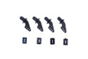 Rage R/C RGRA1186  Servo Arms (Set of 4); Tempest 600, Super Cub MX, P-51, F4U,
