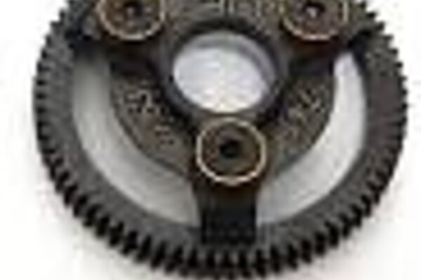 Hot Racing HRASTE874  Hot Racing 48P Hardened Steel Spur Gear for Traxxas 2WD (74T)