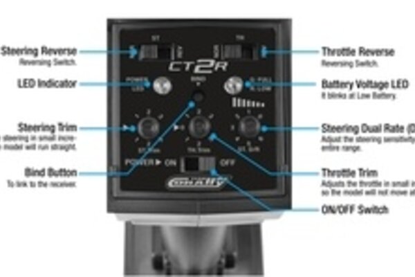 Corally (Team Corally) COR59060	Team Corally CT2R 2-Channel 2.4GHz Digital Radio Control System