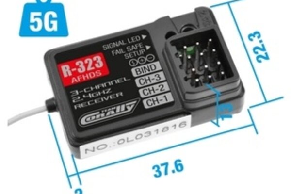 Corally (Team Corally) COR59060	Team Corally CT2R 2-Channel 2.4GHz Digital Radio Control System