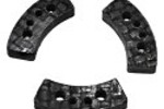 Hot Racing HRATRX15GSL  Carbon Fiber Long Slipper Clutch Pads, 3pcs, for Traxxas