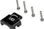 Hot Racing HRASXTF09U01 Aluminum Rear Axle Truss Upper Link Mount SCX 24