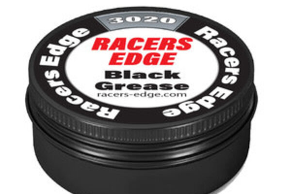 Racers Edge RCE3020	Racers Edge Black Grease (8ml) in Black Aluminum Tin w/Screw On Lid
